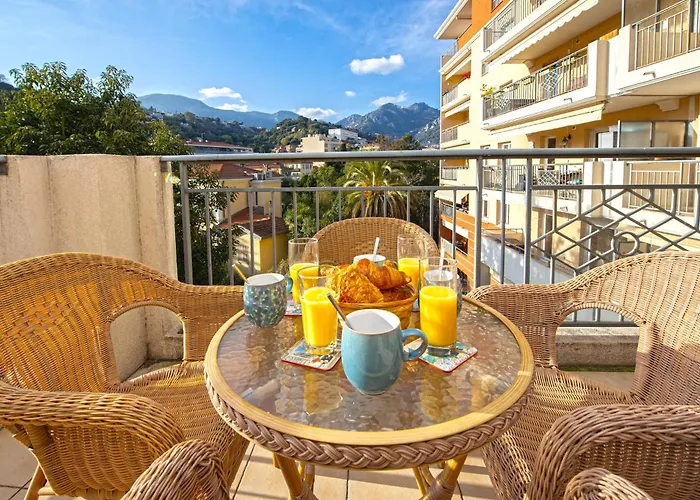 Melanie - Agreable 3 Pieces - Centre - Parking Appartement Menton