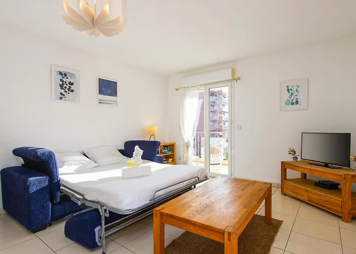 Melanie - Agreable 3 Pieces - Centre - Parking マントン